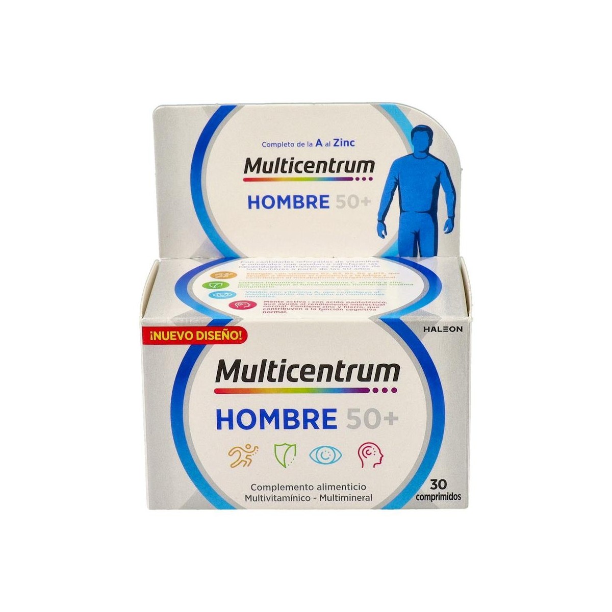 MULTICENTRUM HOMBRE 50+ 30 COMP