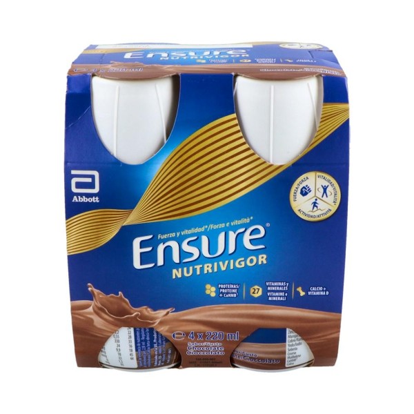 ENSURE NUTRIVIGOR CHOCOLATE 4X220 ML