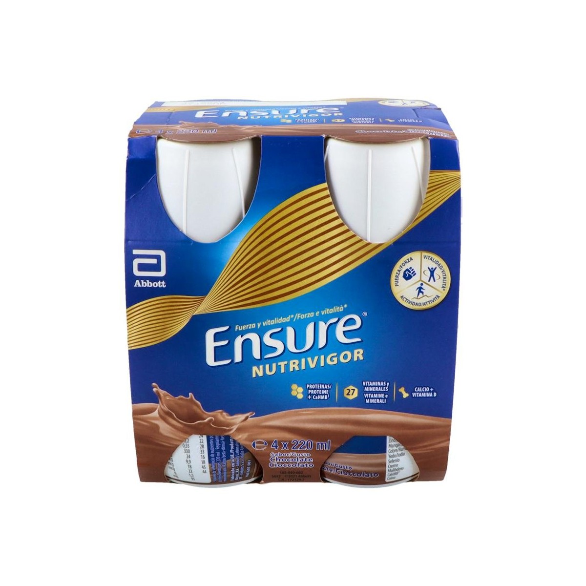 ENSURE NUTRIVIGOR CHOCOLATE 4X220 ML
