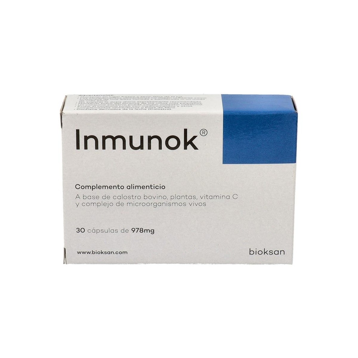 INMUNOK 860MG 30CAPS