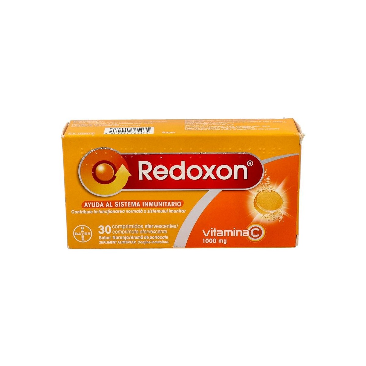 REDOXON VITA C NARANJA 30 COMP EFERV