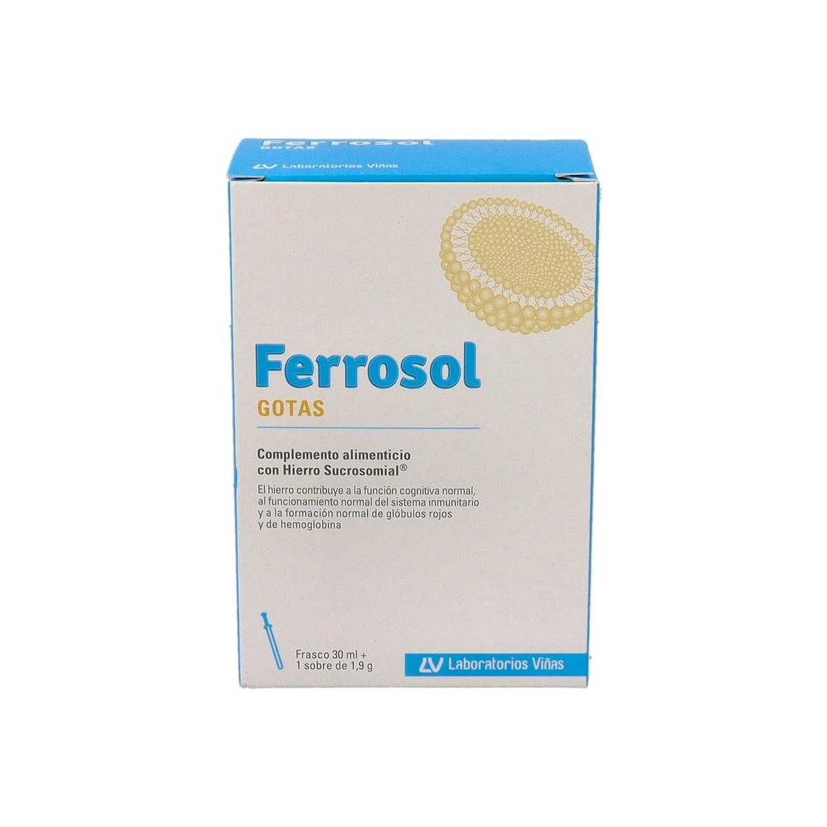 FERROSOL GOTAS SOL 30 ML+ SOBRE 1,9G