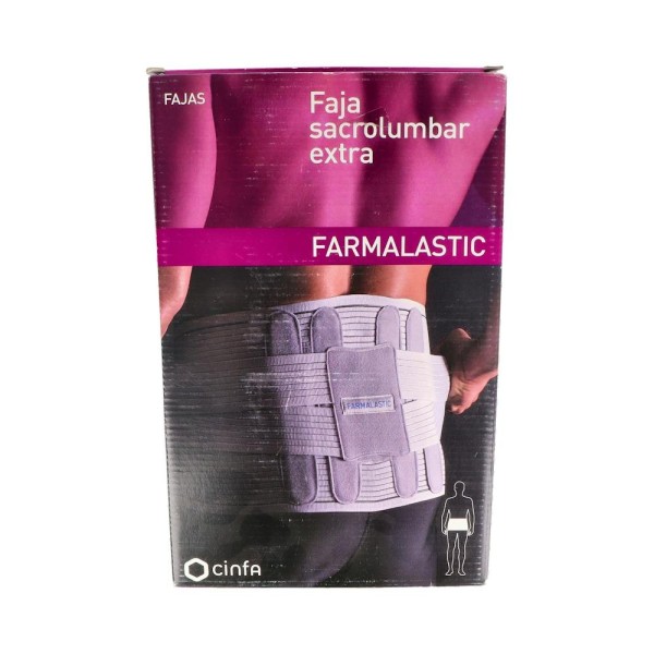 FAJA FARMALAS SACROLUMB EXTRAT2 97CM GRIS