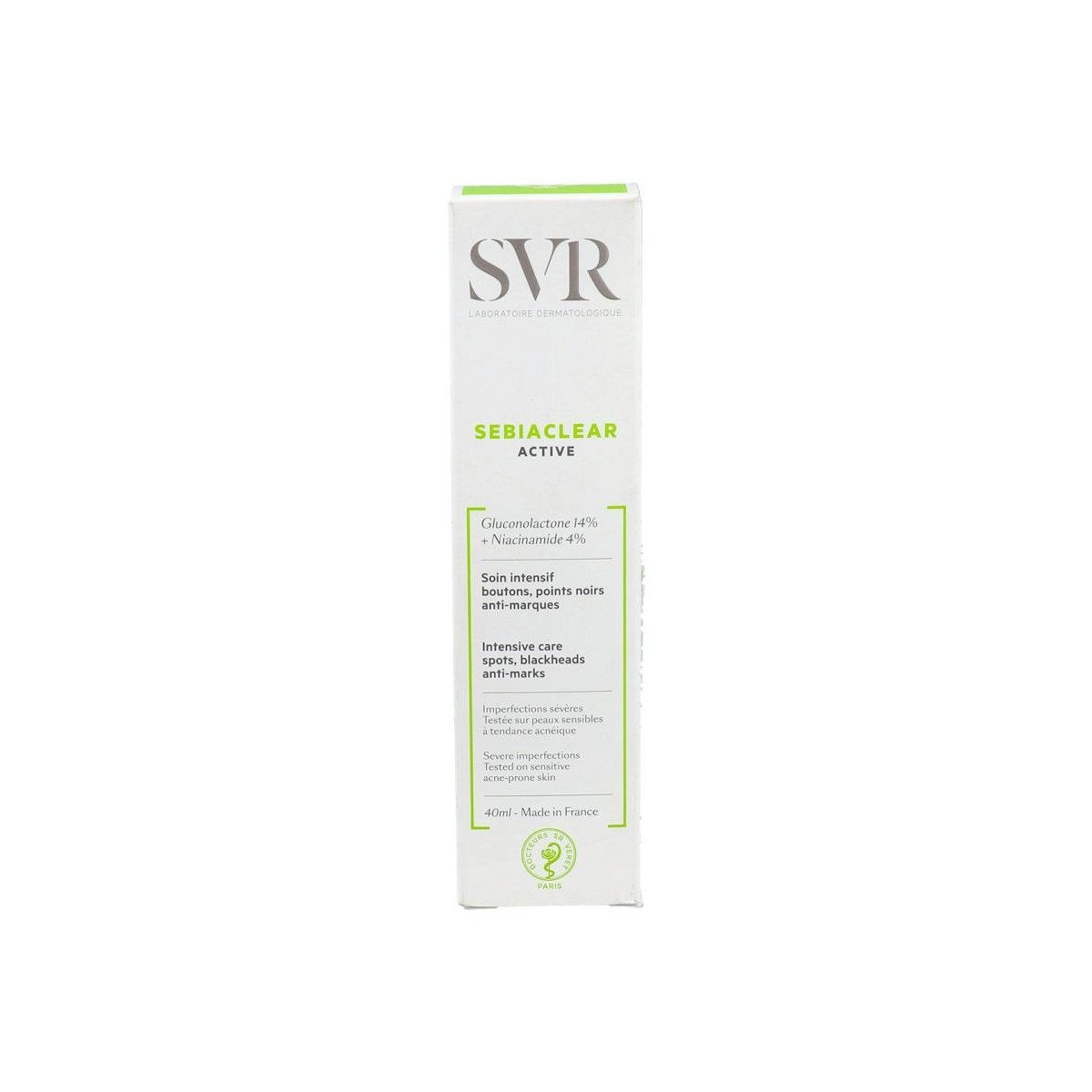 SEBIACLEAR ACTIVE CUIDADO INTENSIVO 40 ML