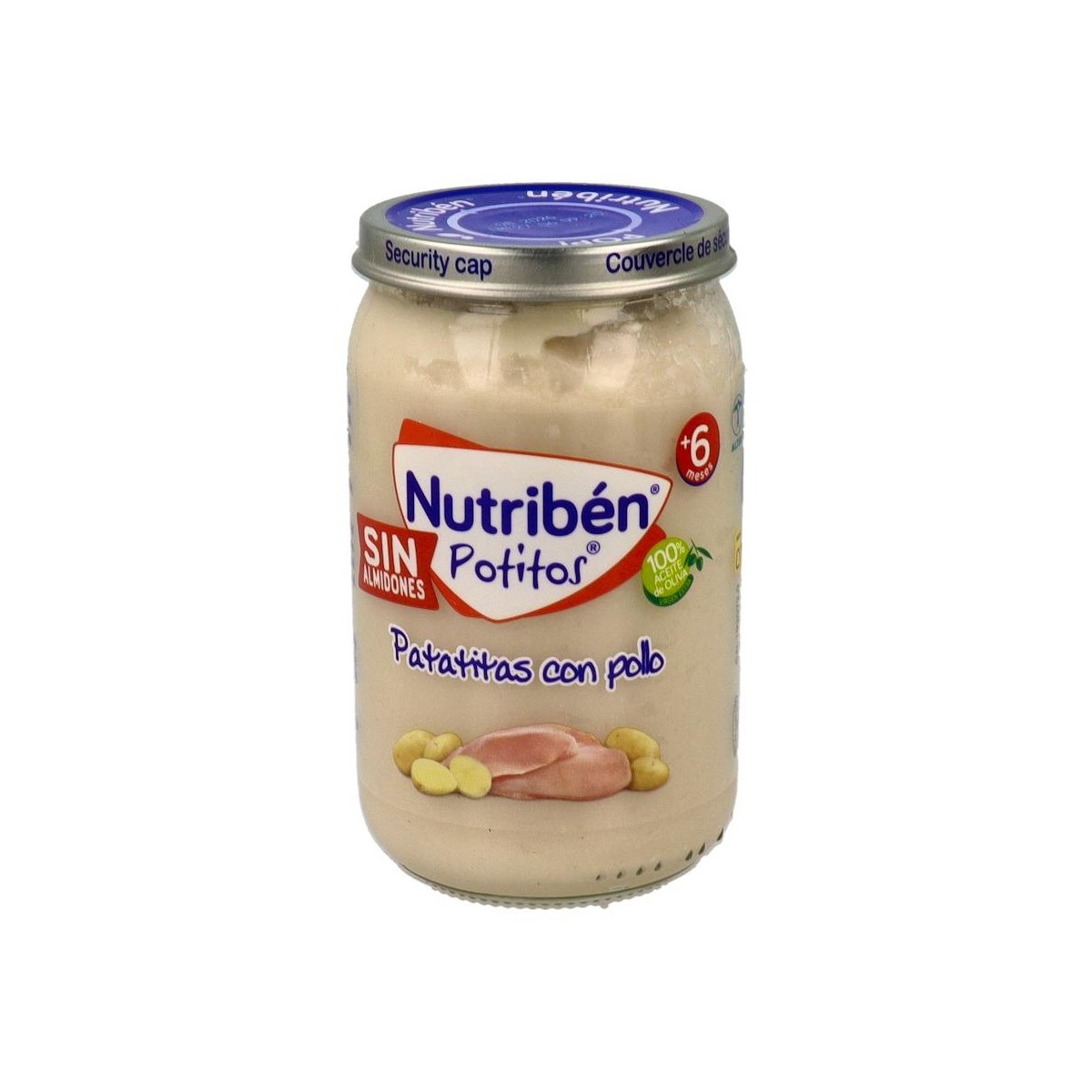 NUTRIBEN POTITO POLLO PATATITAS 235 G +6 M