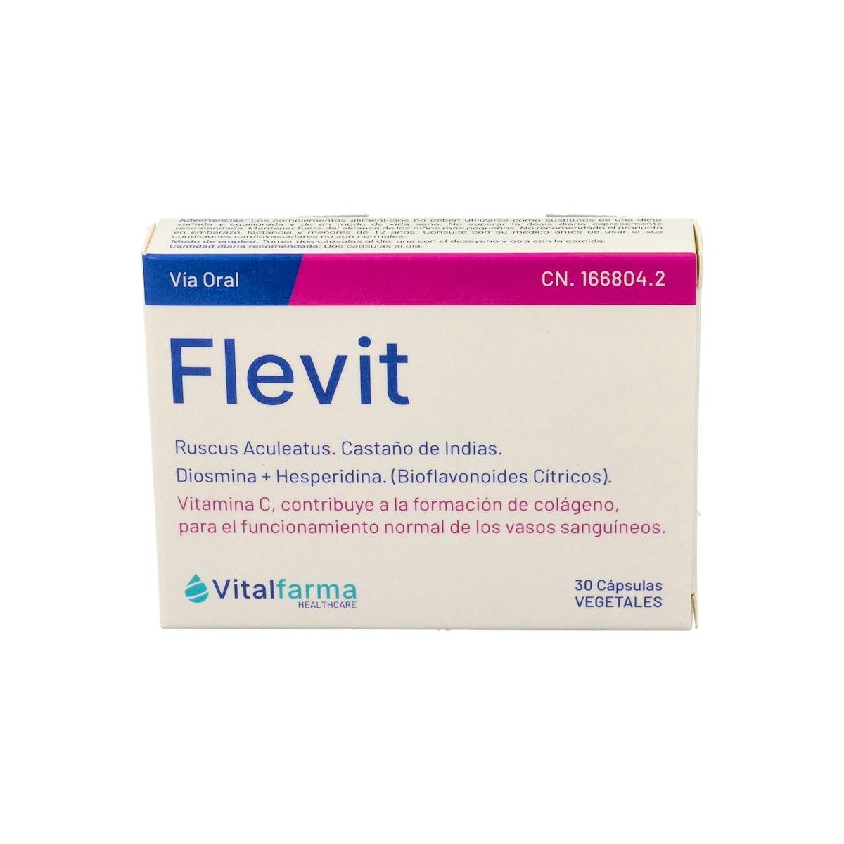 VITALFARMA FLEVIT 30 CAPS