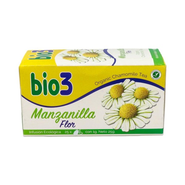 MANZANILLA BIO 3 INFUSION 25 BOLS