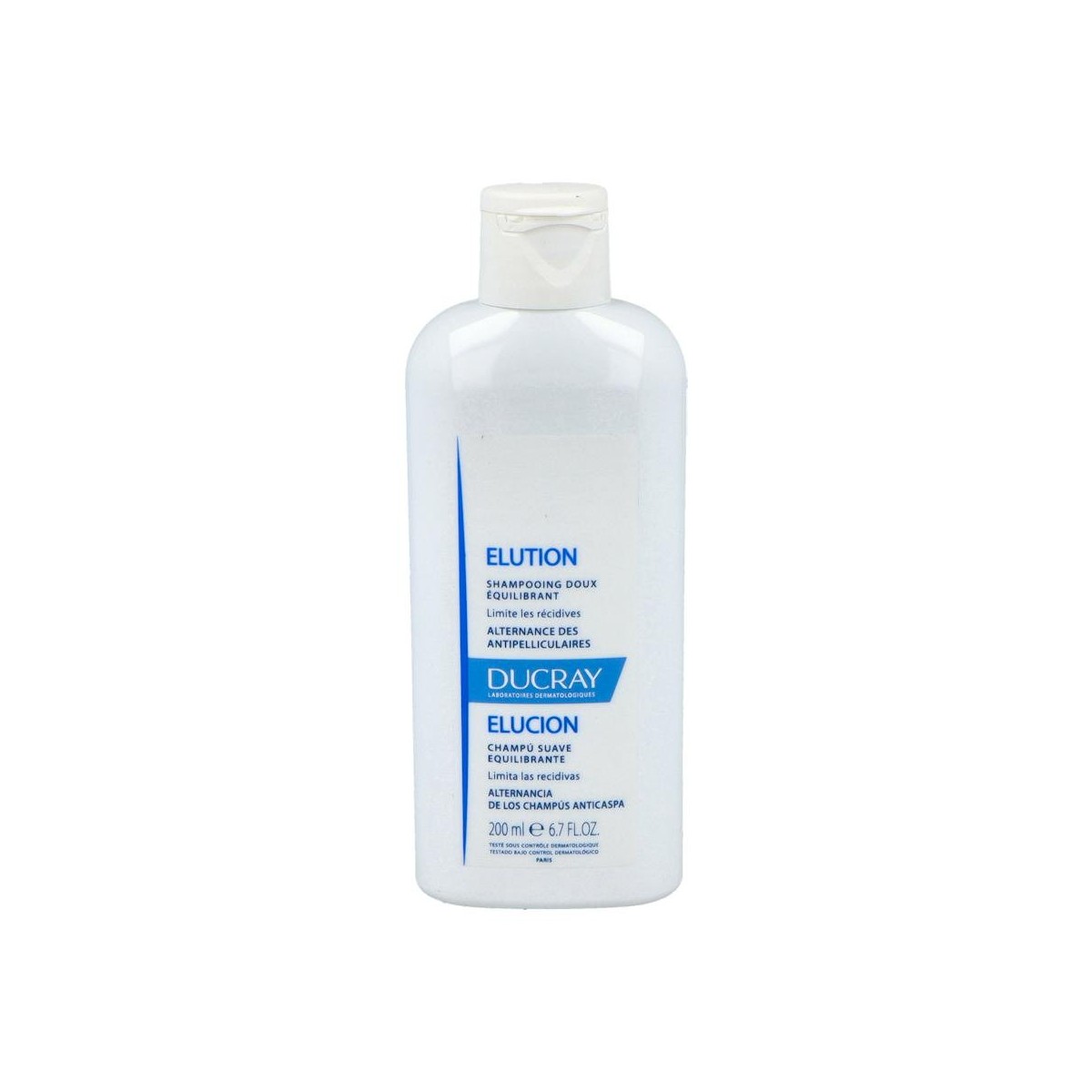 DUCRAY CHAMPU ELUTION SUAVE SEBORRE 200 ML