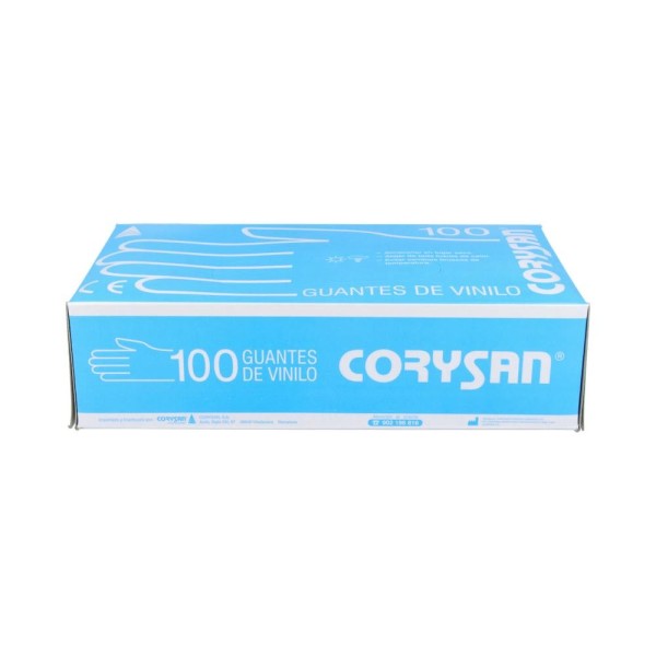 GUANTES CORYSAN VINILO T/M 100 UN