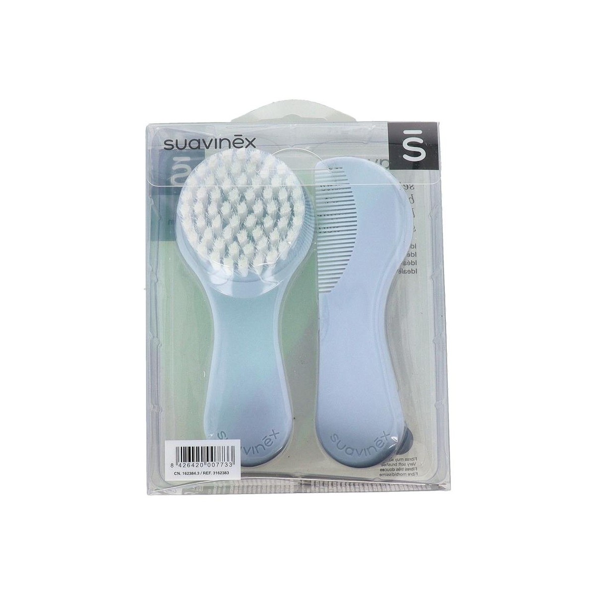 SET SUAVINEX CEPILLO Y PEINE AZUL