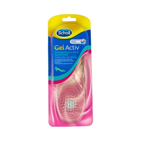 PLANTILLAS SCHOLL GEL ACTIV TACON DIARIO