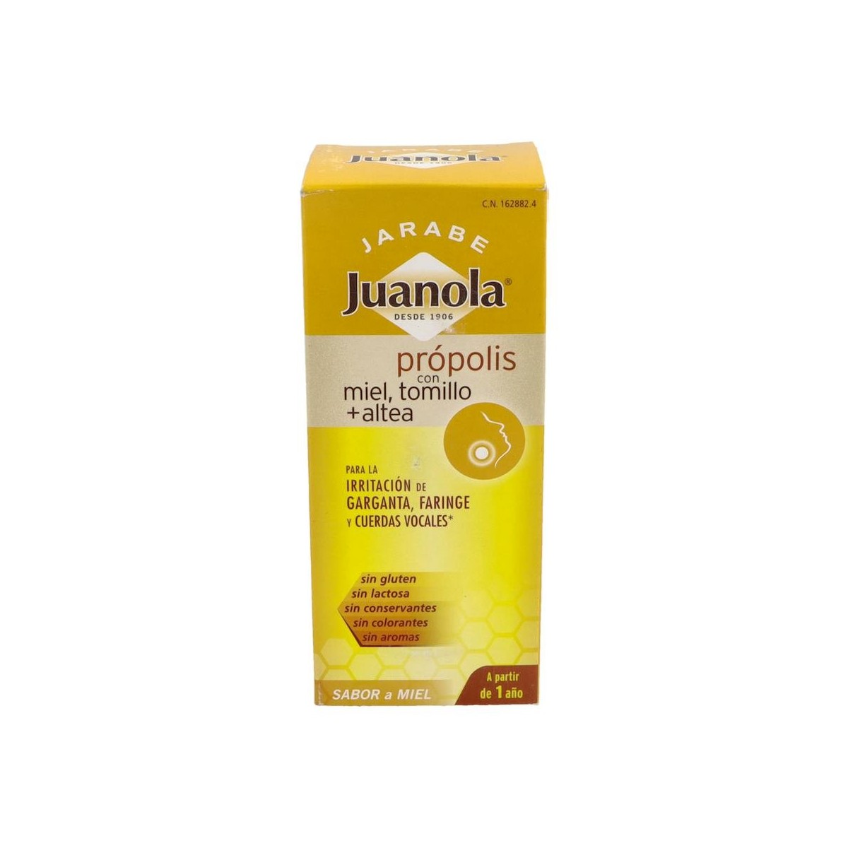 JUANOLA PROPOLIS MIEL TOMILLO ALTEA JARABE 150 ML