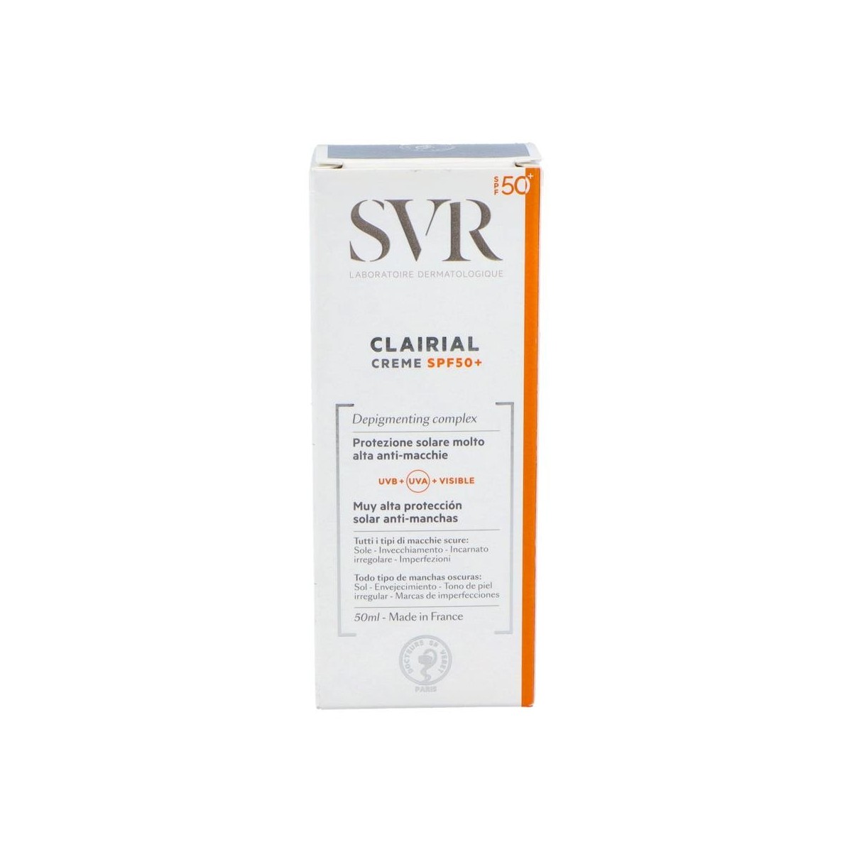 CLAIRIAL FPS 50+ VISIBLE LIGHT 50 ML