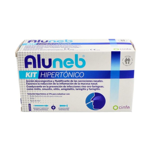 ALUNEB KIT HIPERTONICO 20 VIALES 5ML