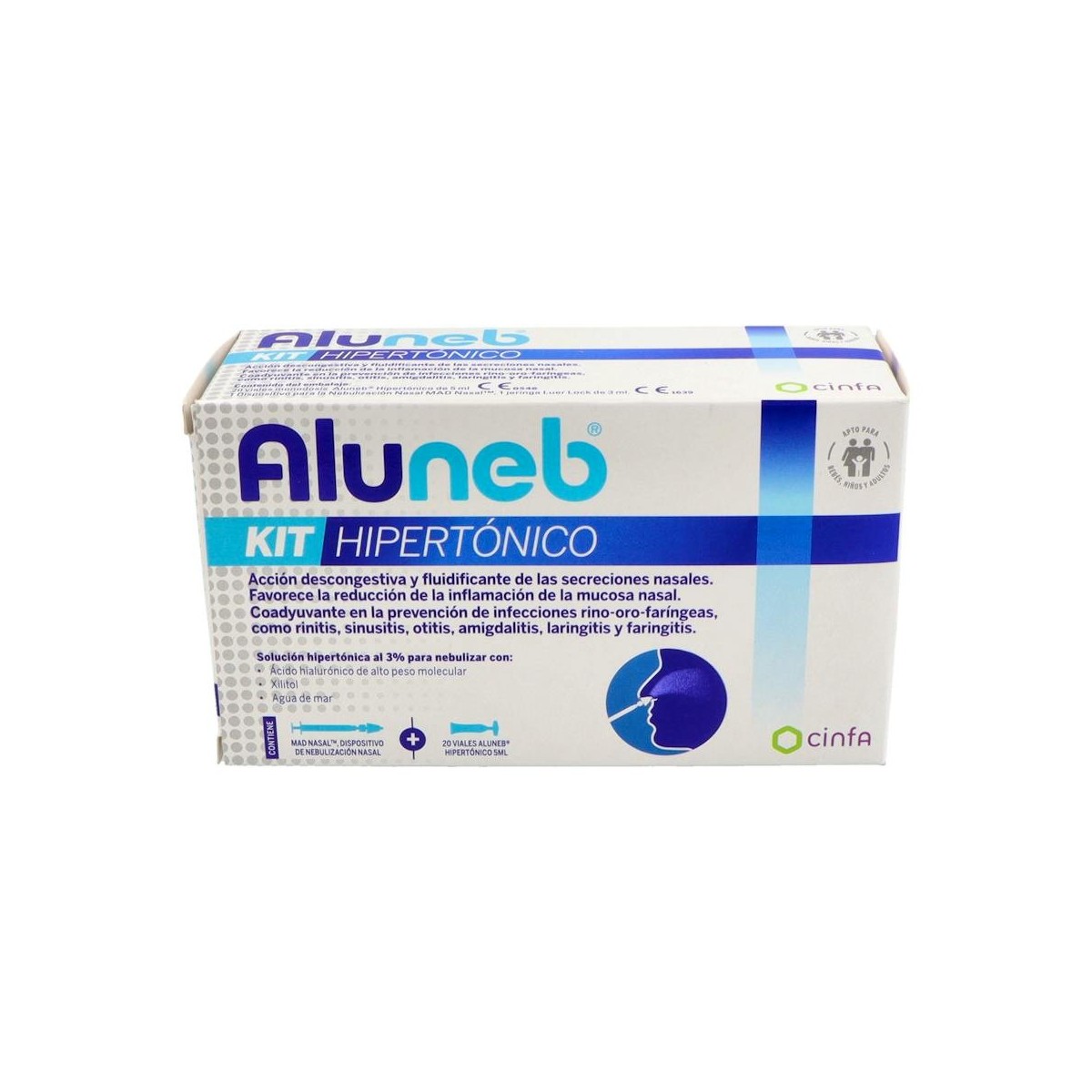 ALUNEB KIT HIPERTONICO 20 VIALES 5ML