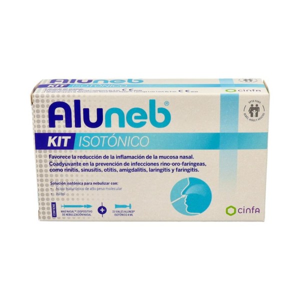 ALUNEB KIT ISOTONICO 15 VIALES 4 ML