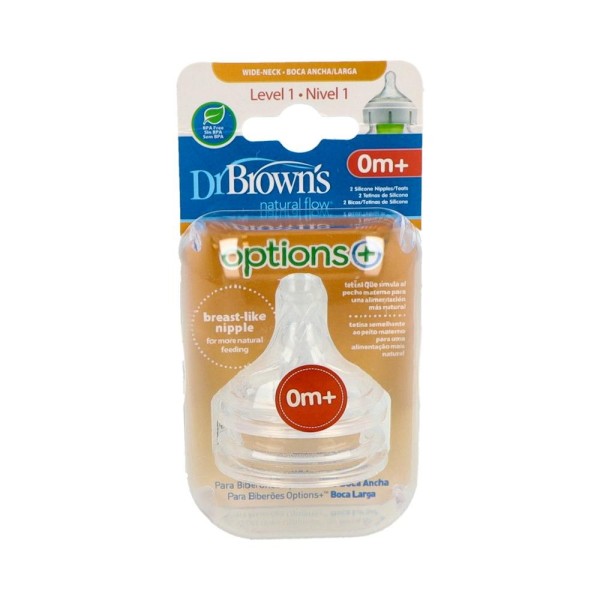 TETINA DR BROWN'S OPTIONS B/ANCHA SILI REDON R-N N1 +0 M...