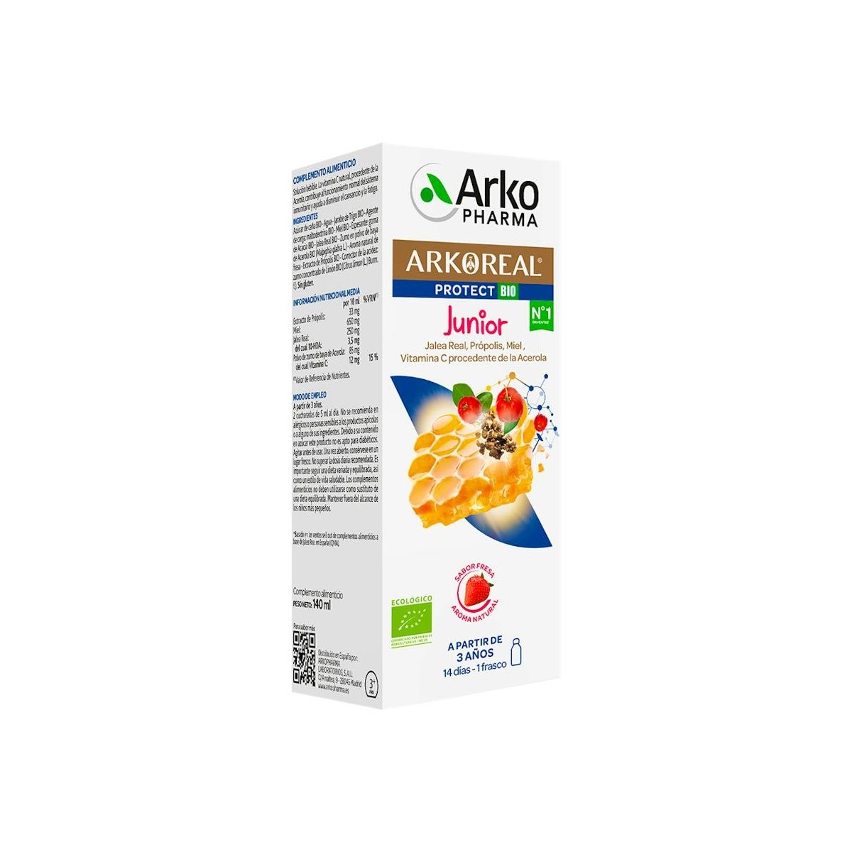 ARKOREAL PROTECT JUNIOR JALEA ABEJA MAYA 150 ML
