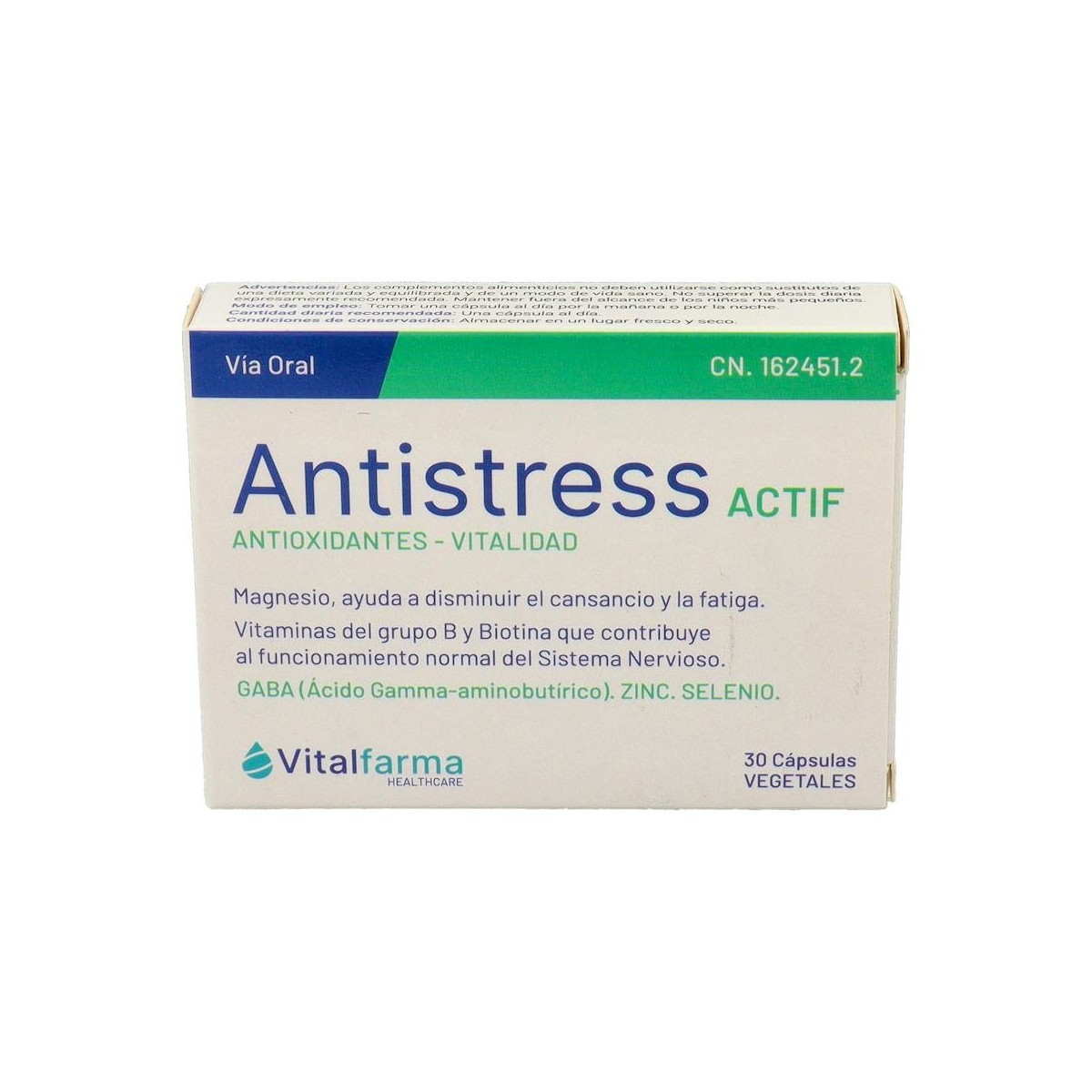 VITALFARMA ANTISTRESS ACTIF 30 CAPS