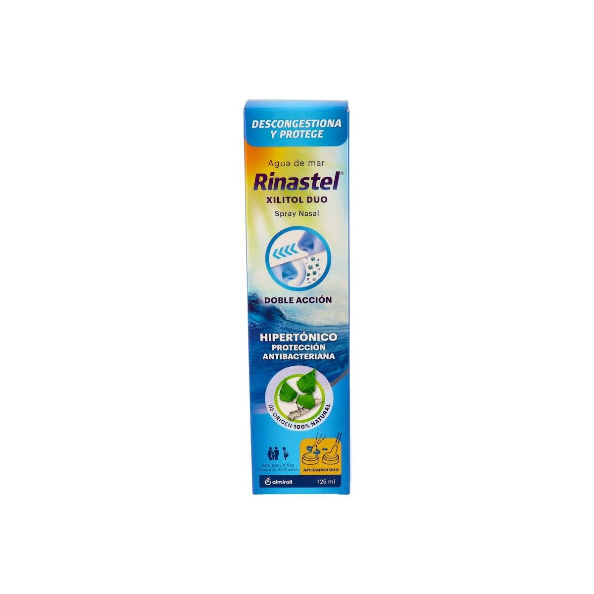 RINASTEL XILITOL HYPERTONIC DUO 125 ML