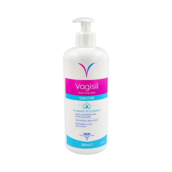 VAGISIL HIGIENE INTIMA SENSITIVE 500 ML
