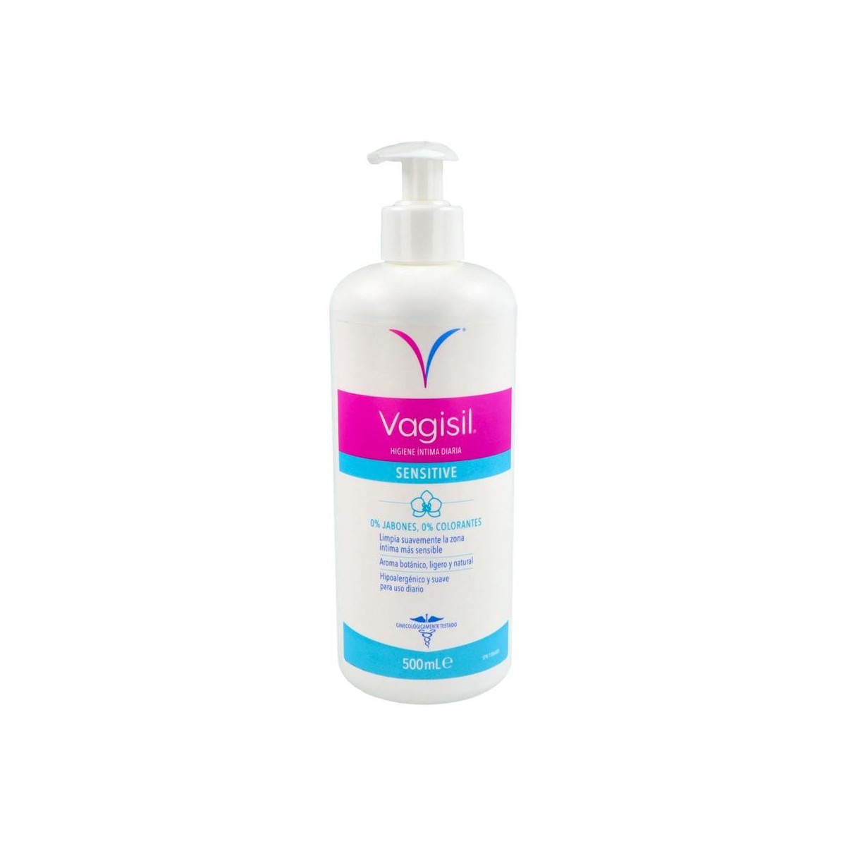 VAGISIL HIGIENE INTIMA SENSITIVE 500 ML