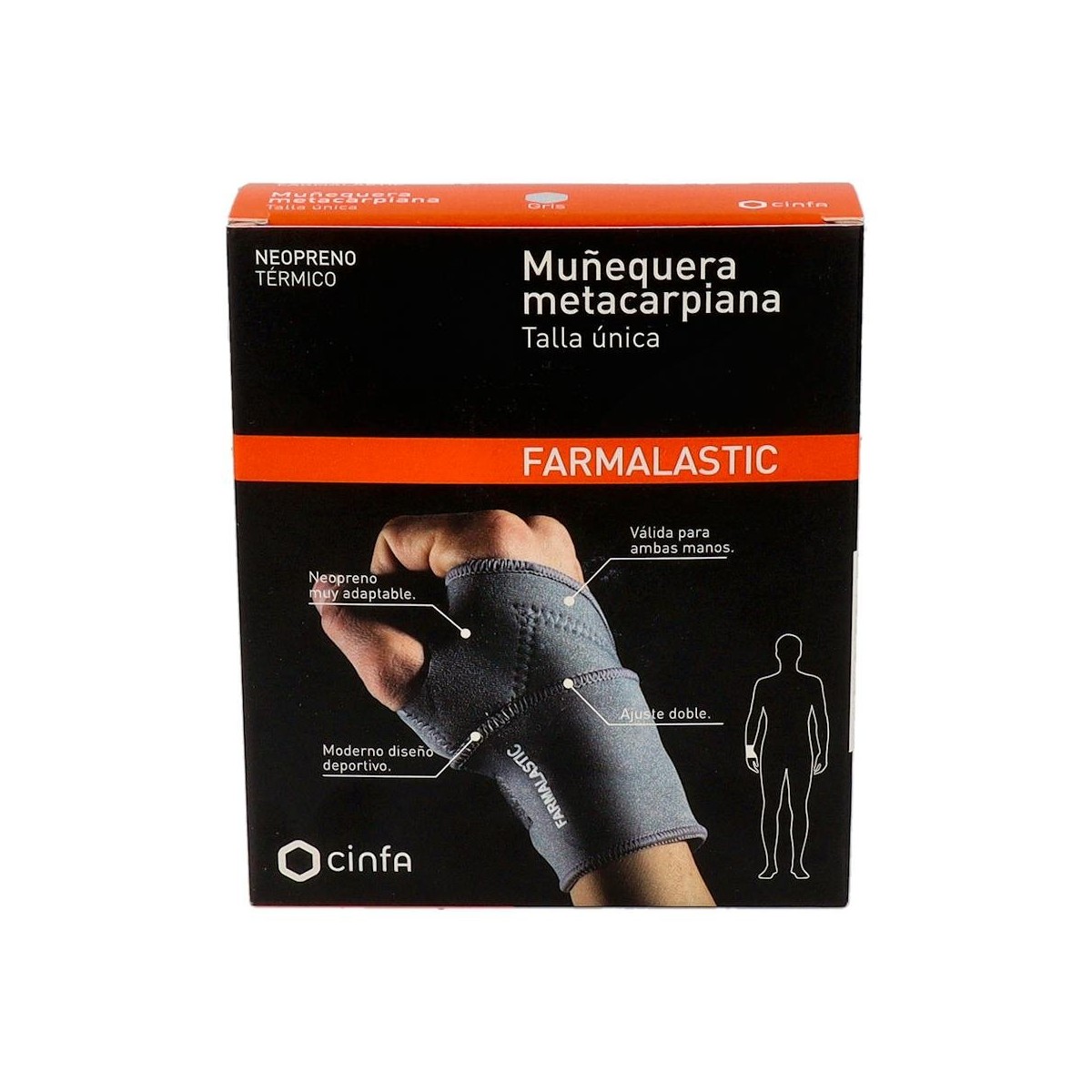 MUÑEQUERA FARMALASTIC NEOP MET T-U