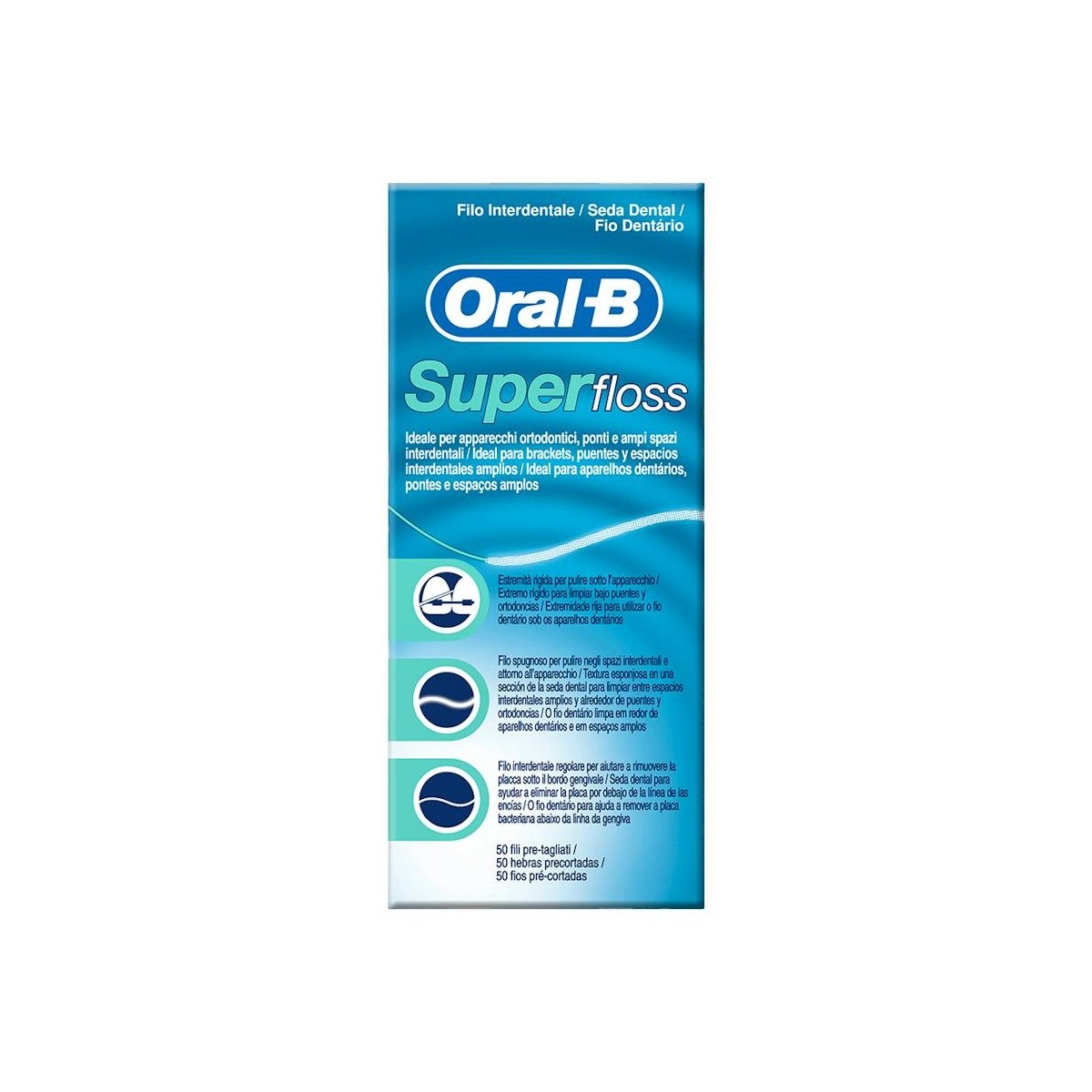 ORAL-B SEDA DENT SUPER FLOSS