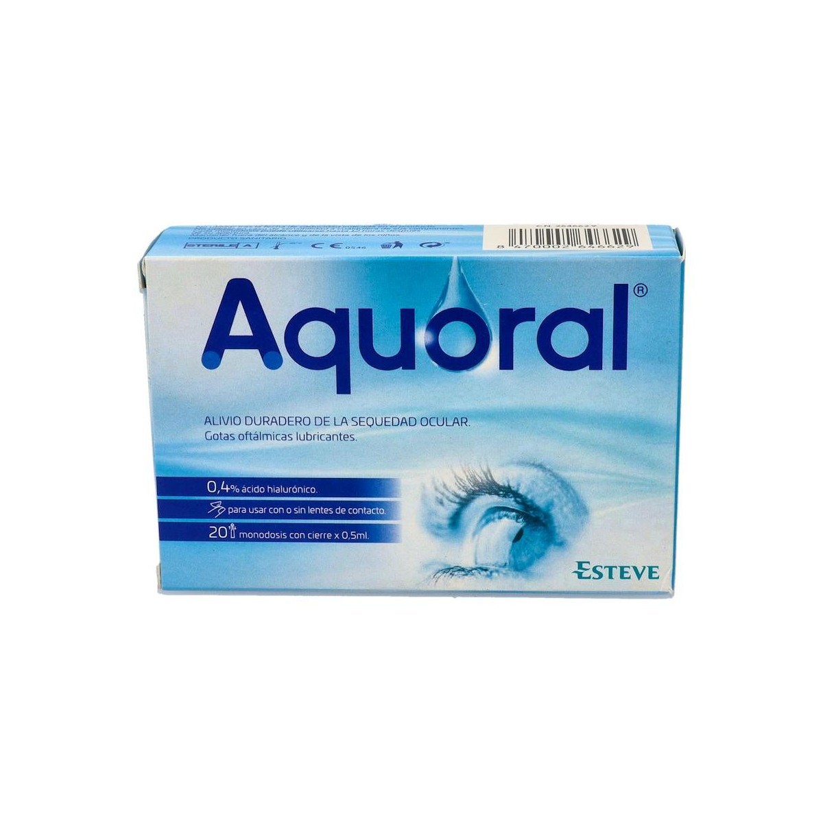 AQUORAL 0,5ML 20 UNIDADES
