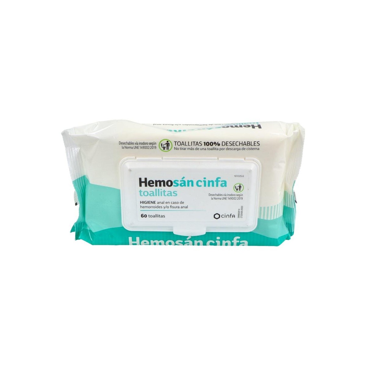 HEMOSAN CINFA 60 TOALLITAS