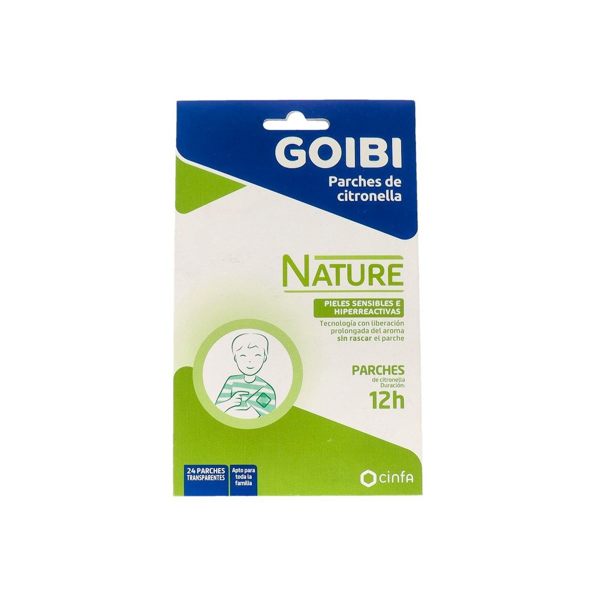 GOIBI PARCHES ADH CITRONELA 24 PARCHES +24M