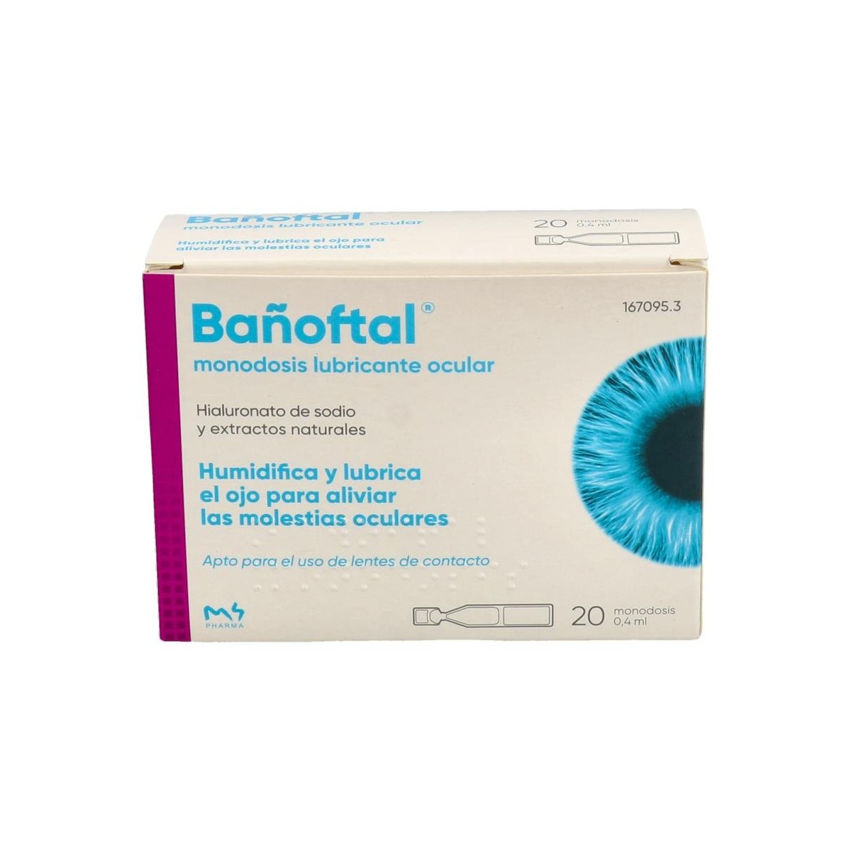 BAÑOFTAL BAÑO OCULAR 20 MONODOSIS