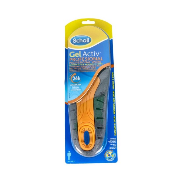 PLANTILLAS SCHOLL GEL ACTIV PROF.HOMBRE
