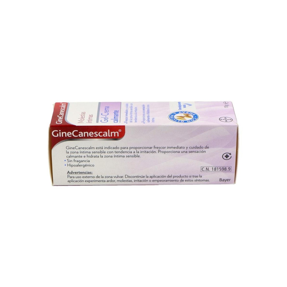 GINECANESCALM GEL CREMA CALMANTE 15G