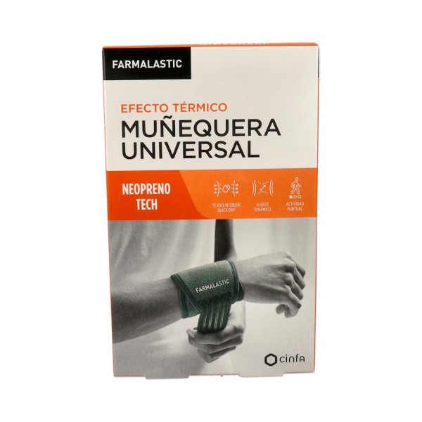 MUÑEQUERA FARMALASTIC NEOPRENO T-U