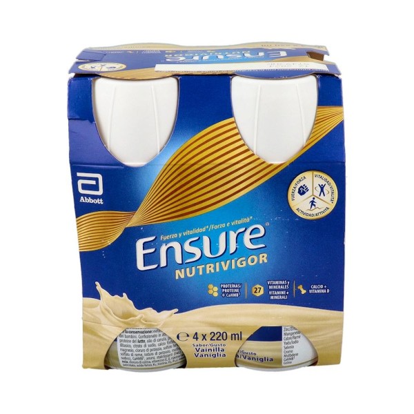 ENSURE NUTRIVIGOR VAINILLA 4X220 ML