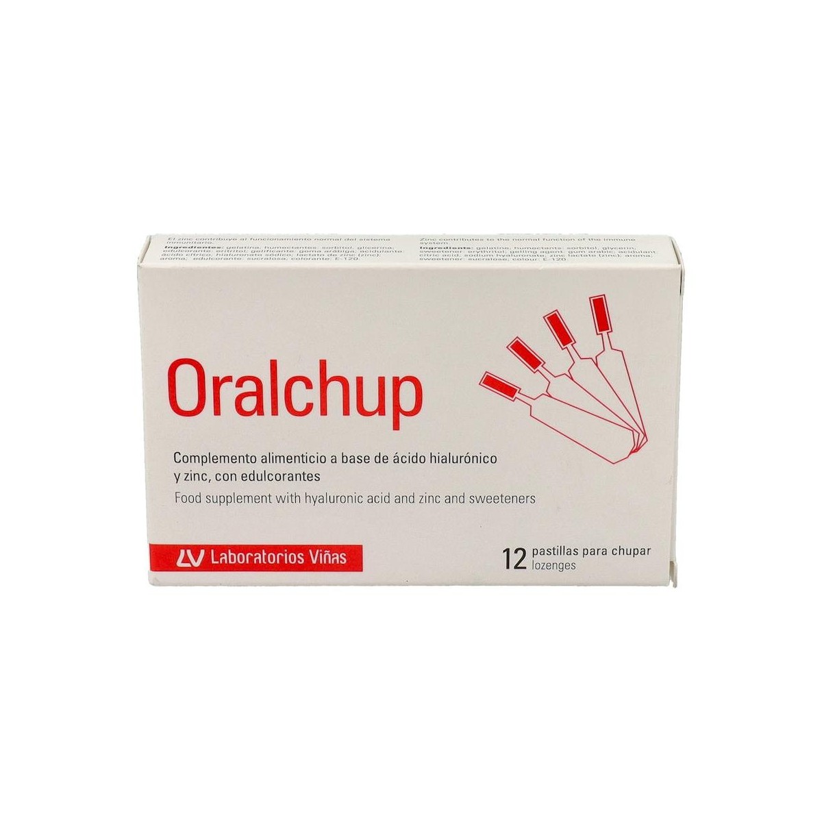 ORALCHUP 12 PASTILLAS